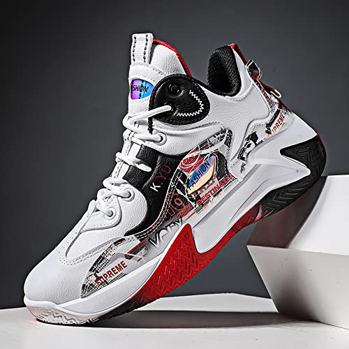 Adoff Männer Basketball Schuhe High-Top-Dämpfung Licht Anti-Skid AtmungsAktive Outdoor-Sportschuhe - Image 7