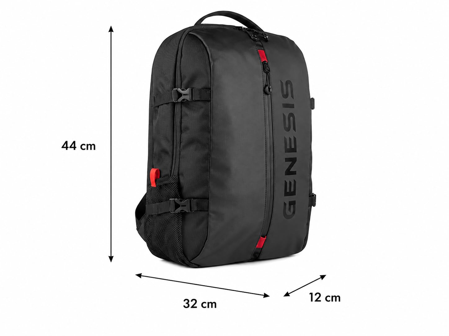Genesis Mochila para Portátil Pallad 410 Negro 15,6"