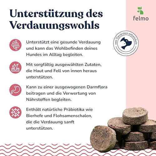 felmo Verdauungs-Snacks für Hunde (325g)