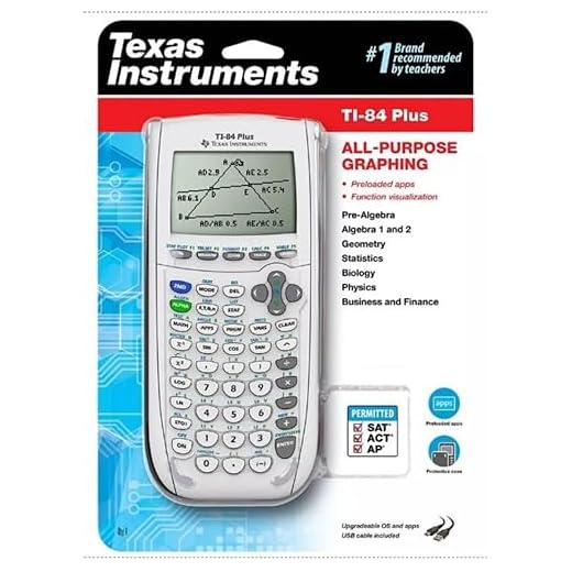 Texas Instruments Ti-84 Plus Graphing Calculator, White