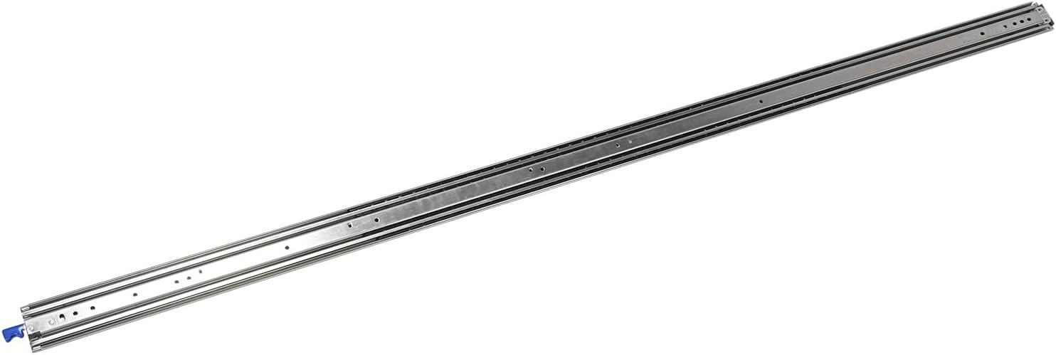 Generic Heavy Duty Drawer Slides with Lock Side Mount Industrial Slides Rust Proof Full Extension Ball Bearing Rails for RV Truck Mechanical Cabinet