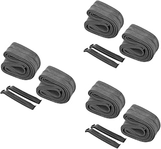 BESPORTBLE 4Pcs Bicycle Inner Tube Trailer Accessories Trailer Tire Pry Bar Set Mountain Bike Levers Bicycle Tire Tube 275 Inner Tube Abs Black Bicycle Rubber Inner Tubes Inner Tube For Bicycle