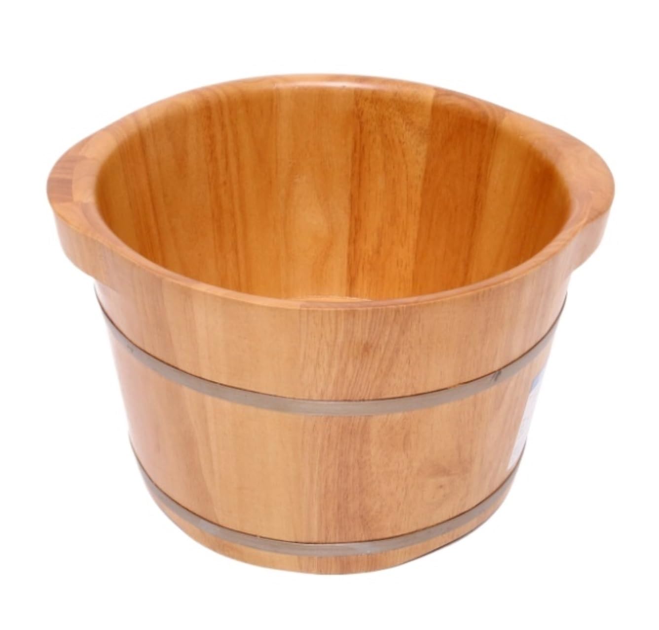 MHbdfsxz Foot Footbath Bucket Wooden Barrel Foot Spa Oak Bath Footbath Household For Sauna Soaking Feet(A)