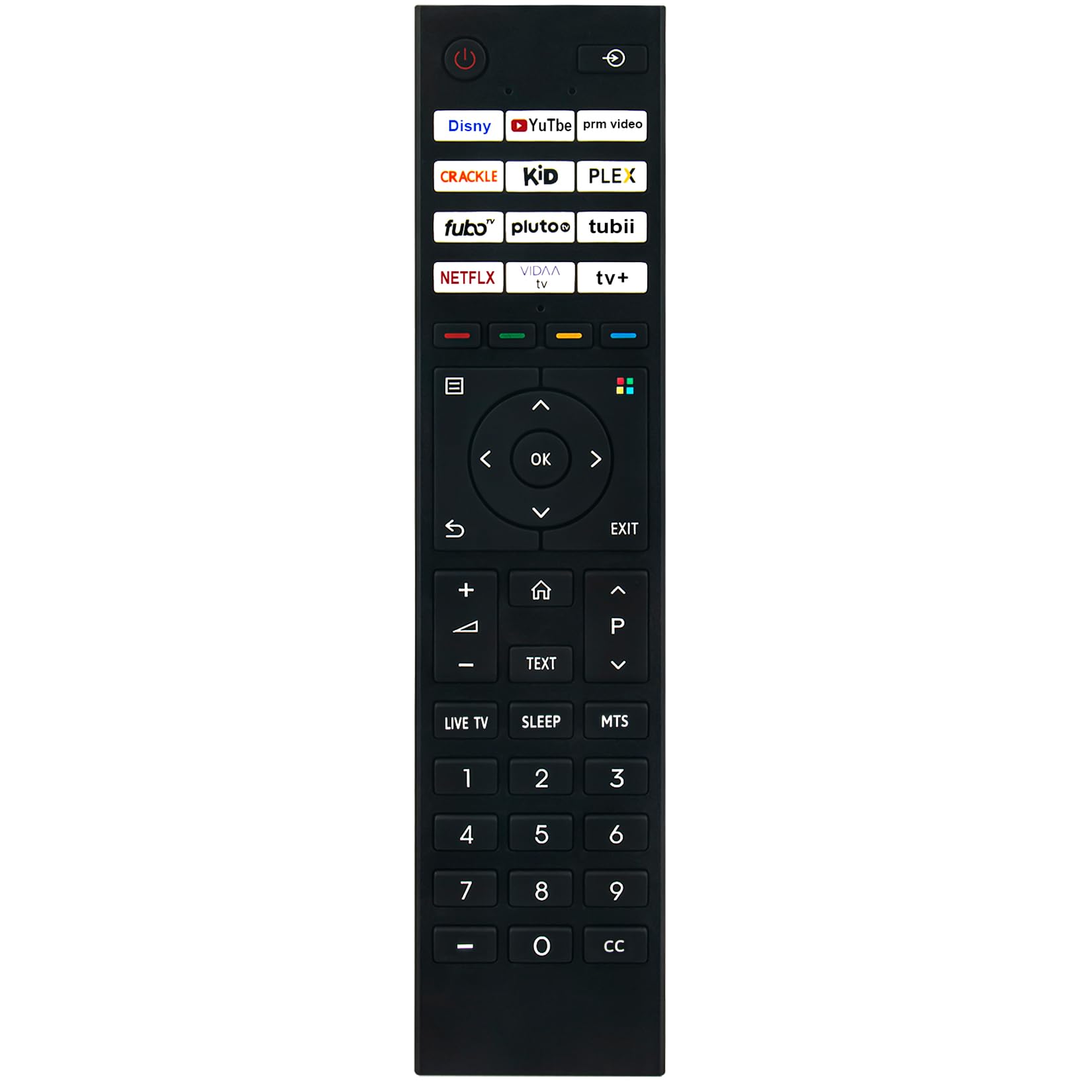 CT-95079 Replace Remote Control Applicable for Toshiba 32" 43" Class V35 Series LED Full HD Smart VIDAA TV 32V35MU 43V35MU