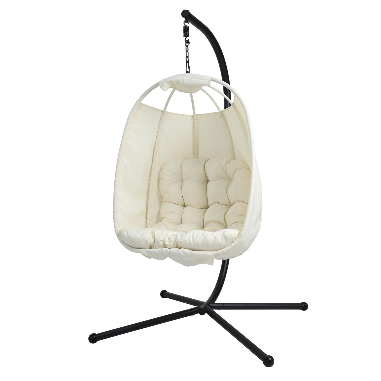 SVITA Nelly Hängesessel + Gestell | SVITA NELLY Hängesessel Beige