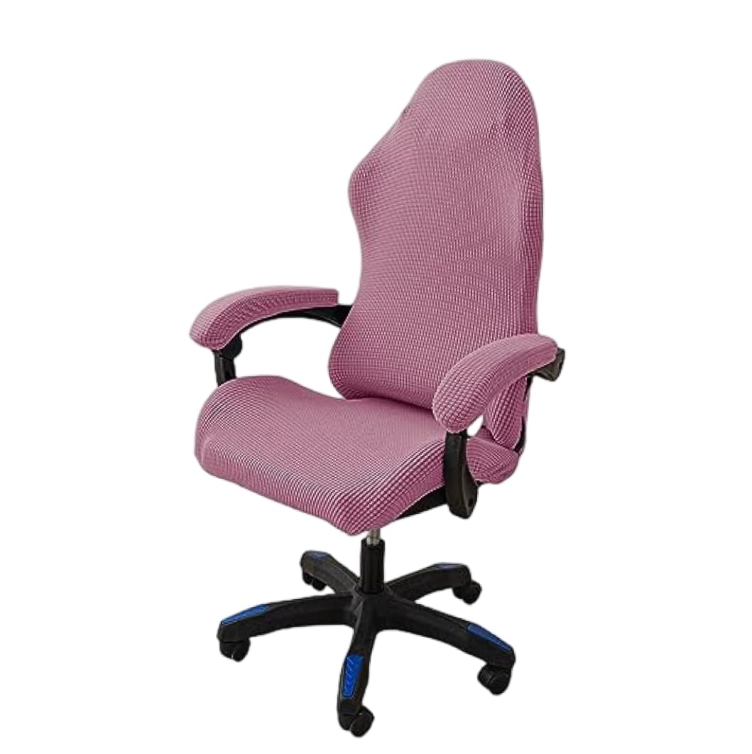 Xdyyjrasa Gaming Chair Cover Set - Stretchable Polyester Spandex Blend for Ergonomic Office & Gaming Chairs, Includes Seat Backrest & Armrest Covers