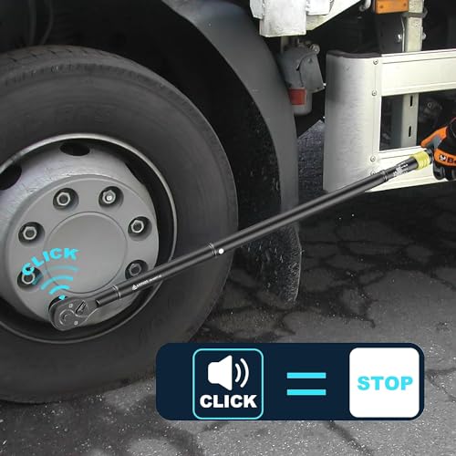 Image of ANPUDS 3 /4-Inch Drive Click Torque Wrench, 200-1000 Ft-Lb /271-1355 Nm, Dual-Direction Torque Wrench with Quick Release Reversible Head for Car, Truck, Tractor
