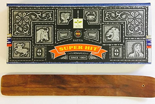 Satya super hit incense 100 grams w/vrinda incense hold…