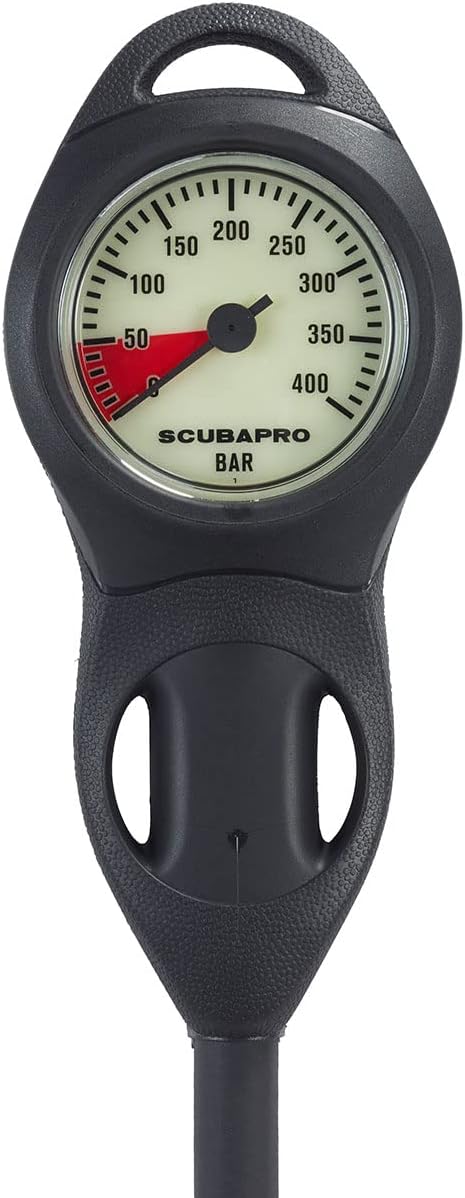 SCUBAPRO U-Line Diving Pressure Gauge, Metric Display, Plastic