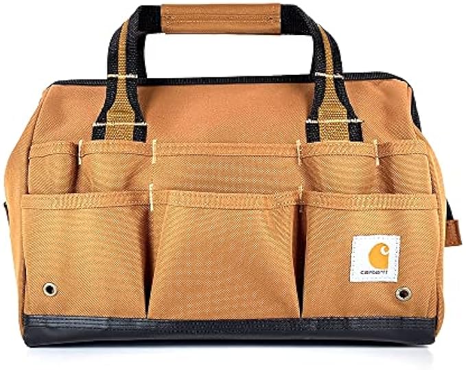 Carhartt Unisex 14" Twenty-Five-Pocket Heavyweight Tool Bag