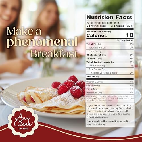 Image of Ann Clark Traditional French Crepe Mix, 16 oz. (2 Pack)