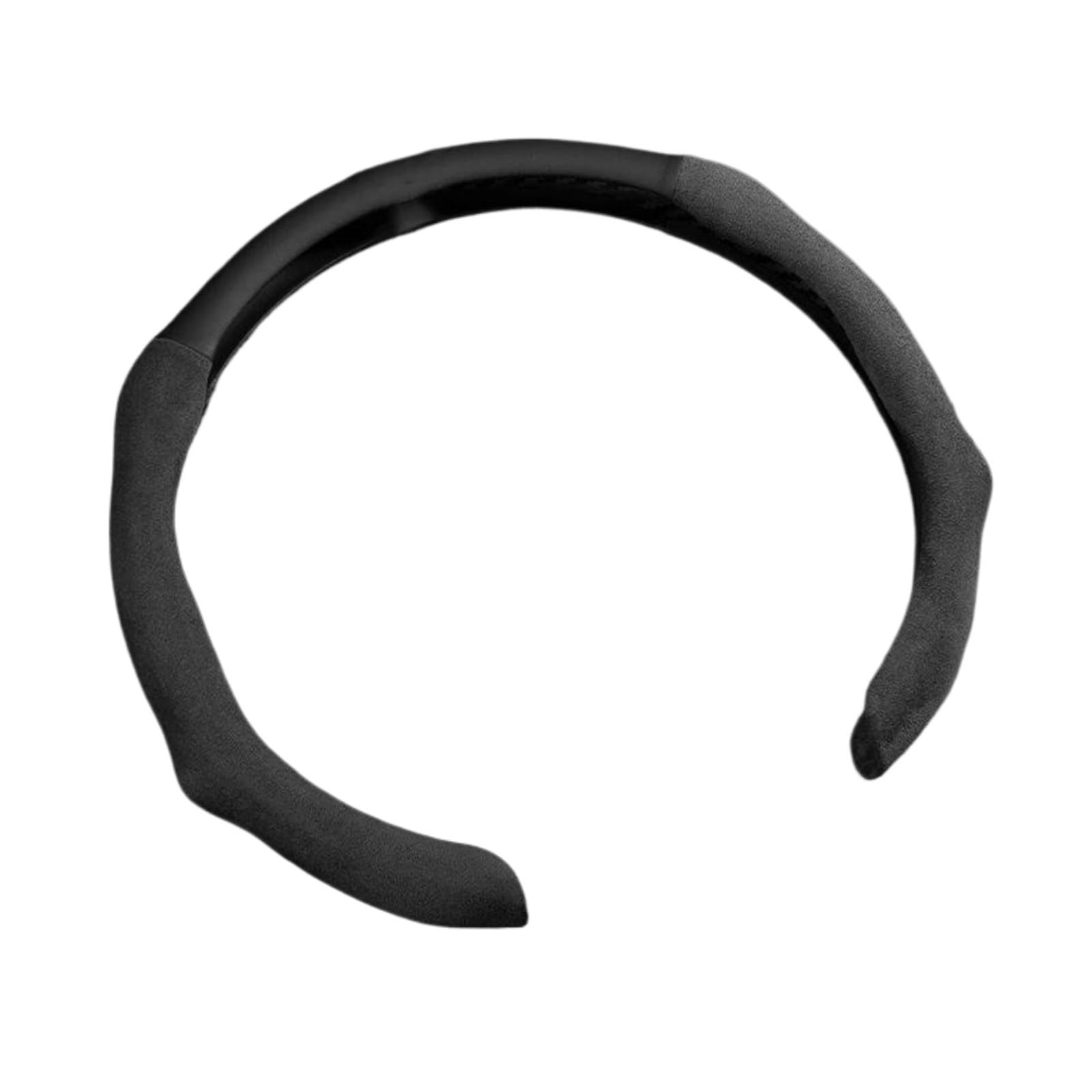 Zamszowa osłona kierownicy do Opel Astra, Corsa, Insignia, Mokka, Vectra, Tigra, Adam i Combo (Black-S-Ge)