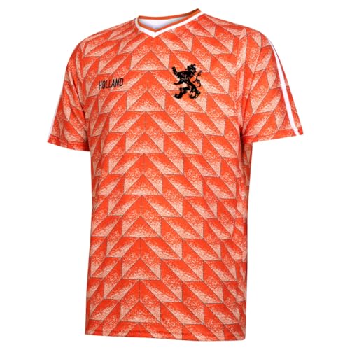 EK 88 Fußballtrikot - Die Niederlande - Orange - Kinder und Erwachsene - Jungen - Sportsachen - Geschenk - Sport t Shirt - Sportbekleidung - Größe XXL