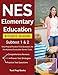 Produktbild NES Elementary Education Study Guide Subtest 1 & 2: Test Prep & Practice Test Questions for the National Evaluation Series Tests