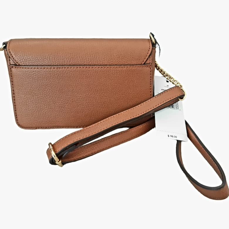 Tommy Hilfiger Women's Handbag Shoulder Bag in Grained Leather Chic (Brown), brown2