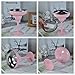 AGH Stainless Steel Margarita Tumbler with Lid, 10oz Insulated Martini Glasses, Double Wall Insulated Cocktail Tumbler Wine Glasses for Party, Vacation, Picnic, Pool, Beach Patio (Pink)
