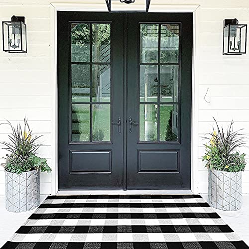 Fabulous Black And White Outdoor Rug [May 2024]
