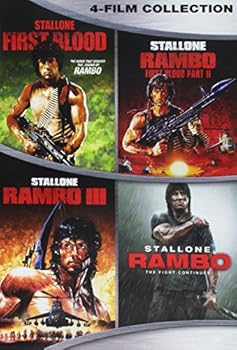 DVD Rambo: First Blood / Rambo: First Blood - Part 2,RAMBO III, RAMBO THE FIGHT CONTINUES Book