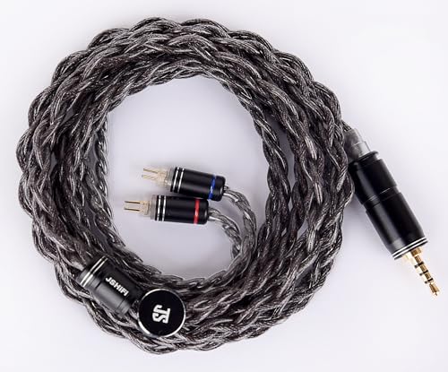 Amazon | 【JSHiFi-Obsidian】2pin2.5mmリケーブル グラフェン線材