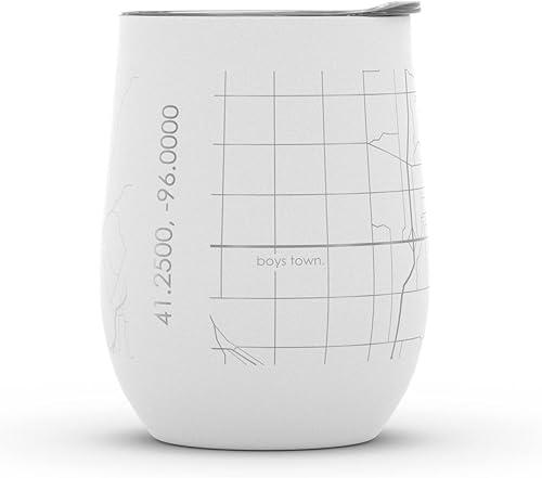 Vista 107 de Well Told Lexington Kentucky Map - Vaso de vino aislado con grabado de mapa de Kentucky, taza de acero inoxidable grabada (12 onzas, verde domingo)