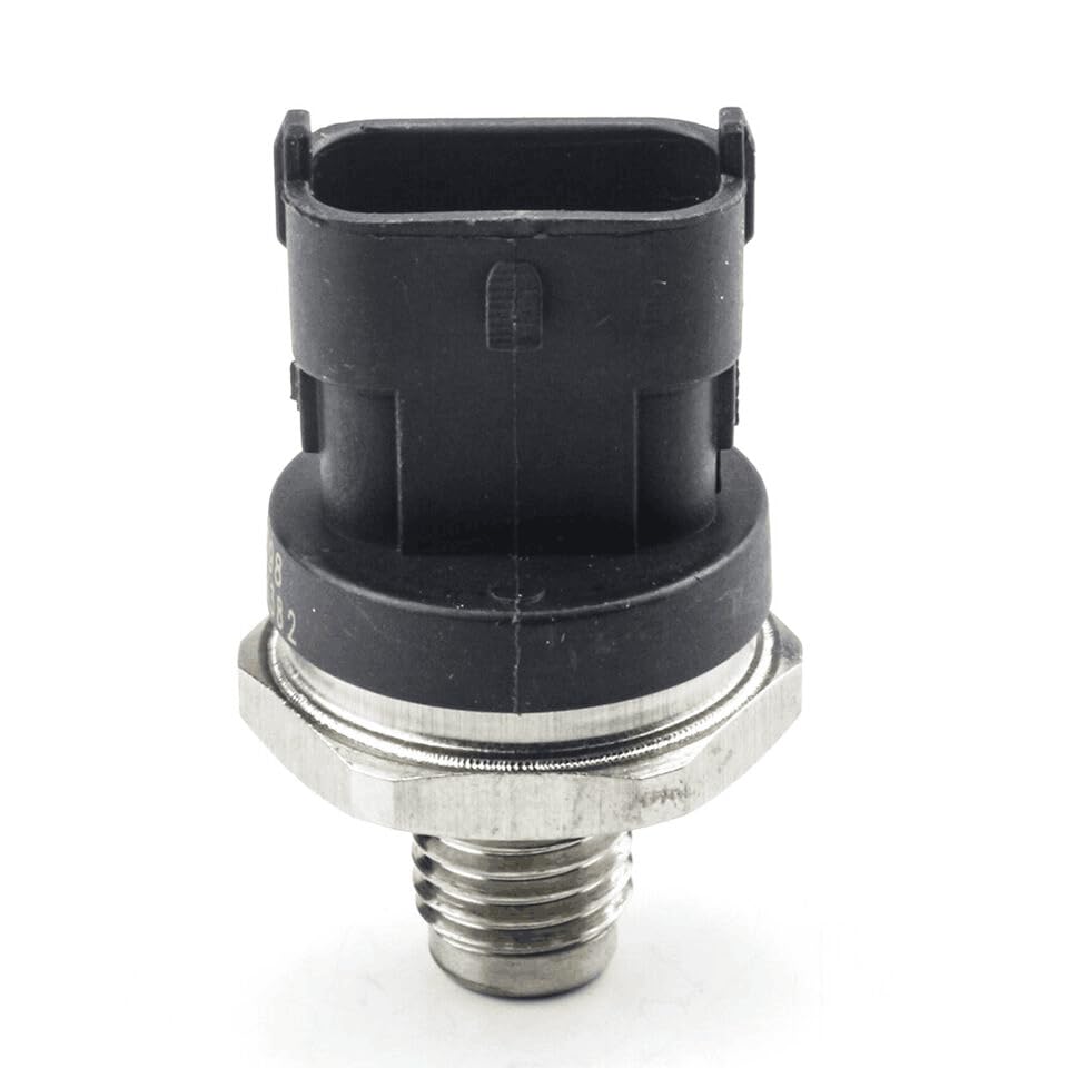0281002398 High Common Rail Pressure Fuel Rail Sensor Compatible with 01-04 LB7 6.6L GM Duramax
