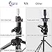 Wig Stand Tripod Mannequin Head Stand Heavy Duty Metal Adjustable Wig Head Stand for Canvas Block Head Styling Making Wigs Displaying Cosmetology Hairdressing Training Manikin Head with Carry Bag