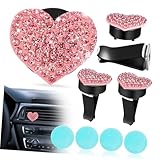 Photo Gallery holidyoyo 4 pezzi clip ventilazione auto cuore diffusore profumo aria condizionata decorativo multifunzione per auto ufficio e casa plastica resistente rosa Photo Gallery holidyoyo 4 pezzi clip ventilazione auto cuore diffusore profumo aria condizionata decorativo multifunzione per auto ufficio e casa plastica resistente rosa