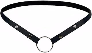 Adjustable Chastity Cage Support Strap with Retaining Cook Ring - Secure Anti-Slip Belt for Male Chastity Devices | Penis Cage Accessories for BDSM & Long-Term Wear (Black)