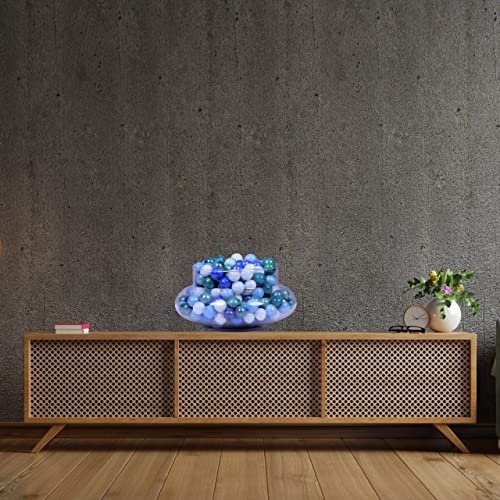 Image of Decorative Glass Marble Colorful Playing Balls (Kanche, Goli), for Vase Filling, Aquarium /Home /Art Decoration (Ocean Brown 950 Gram)