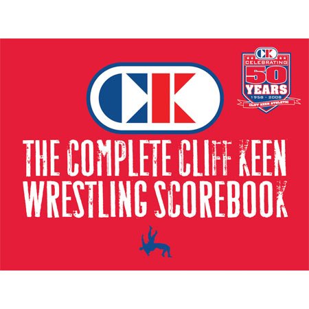 Cliff Keen Wrestling Scorebook #TOP1