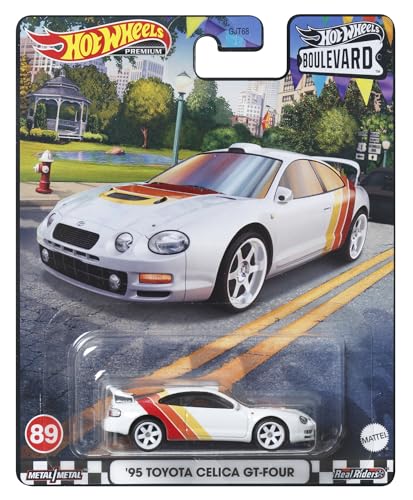 Hot Wheels Boulevard 95 Toyota Celica GT-Four Mini Car miniatura 6