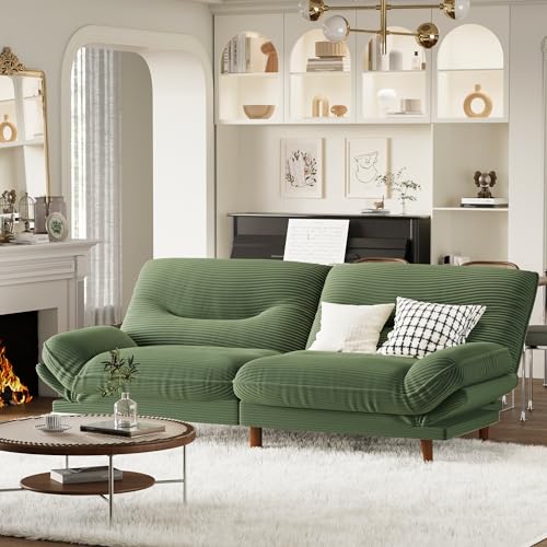 image for Homall Futon Sofa Bed, Modern Loveseat Futon Couch with Adjustable Bac