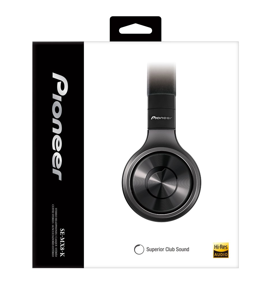 パイオニア SE-MX8-K コンボイ トランスフォーマー ヘッドフォン 新品 パイオニア、“Superior Club Sound”シリーズのハイレゾ対応ヘッドホン