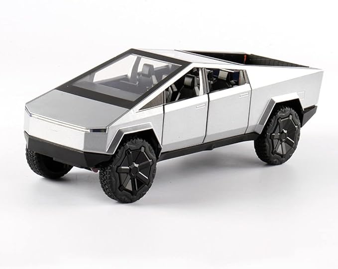 1/24 Alloy Diecast Model Car Pullback Vehicle Toy Collection for Tesla