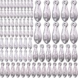 Glimin Juego de 44 pesas de pesca para plomos, 170.1 g