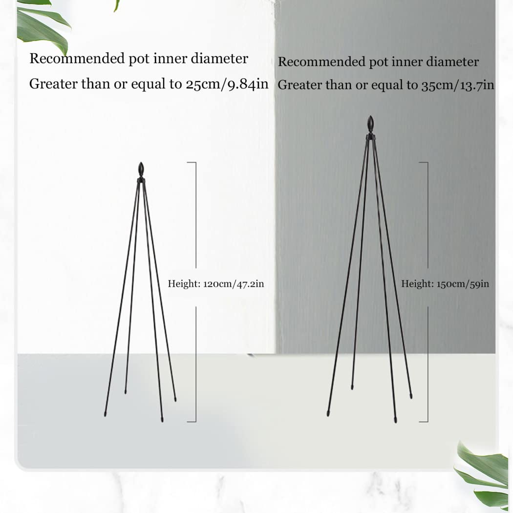 Obelisco A Traliccio da Giardino,Obelisco per Rampicanti,Traliccio per Rampicanti,Graticolato Piramidale da Terra per Piante Rampicanti,Resistente All'aperto Supporto,180cm/70.8in