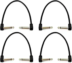 Kit Com 4 Cabos Santo Angelo Pedal P10 Santo Angelo 0,15m