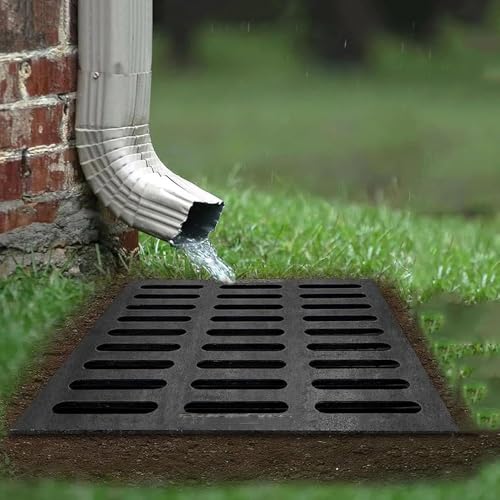 Evite inundaciones con la rejilla de drenaje para entradas y bajantes 2