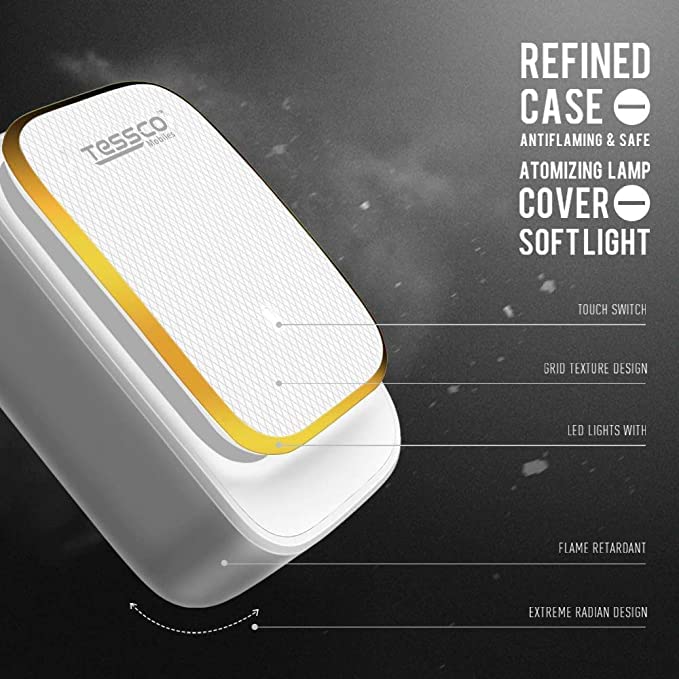 Image of 3 idea Imagine Create Print Tessco Bc-207 2 Ports Multi Wall USB Charger Plug (White)