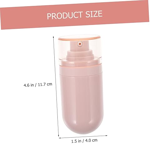Miniatura 6 de FRCOLOR 2 botellas de loción para lociones y cremas botella de aseo de viaje, dispensador de loción sin aire, botellas de maquillaje, botella de