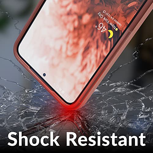Image of Crave for Samsung Galaxy S22 Case, Shockproof Protection Dual Layer Case for Samsung Galaxy S22 5G (6.1 inch) - Blush