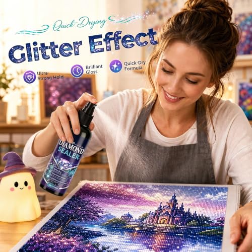 Image of Diamond Art Sealer Spray, 30ml Diamond Art Sealant (1Pcs 30ml)