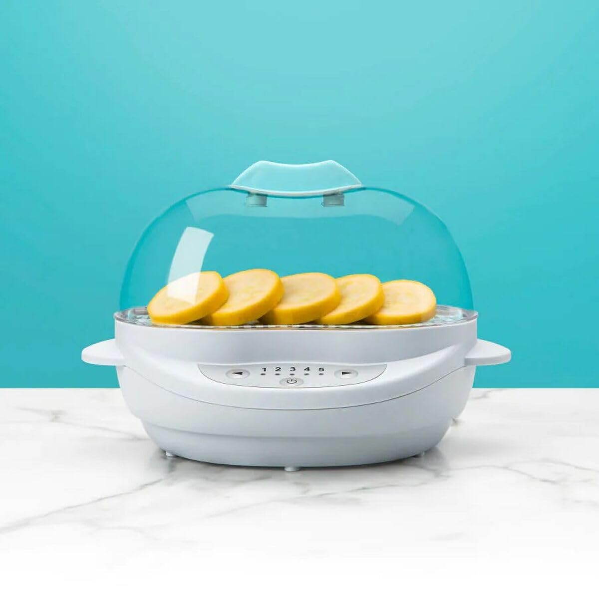 nutribullet Baby vaporiera, Baby Food Maker per bambini, Preparatore Alimenti a Vapore Multifunzione, Sanificatore; 420 Watt; BSR08N