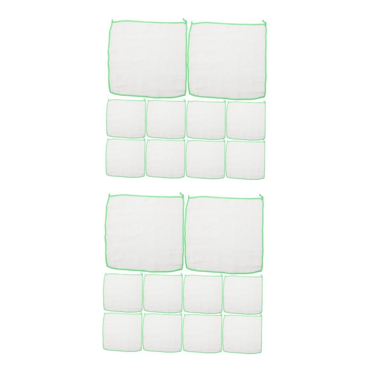 Healvian 2 Juegos Paños De Cocina Bayeta Limpiacristales Paño De Limpieza De Cocina 10 Uds * 2