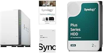 Synology DS223j NAS HDD 6TB×2台 セット Amazon.co.jp: Synology NAS 2ベイ DiskStation DS223j & Synology HDD