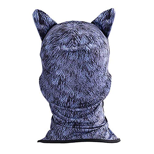 Cat Balaclava,Dog Balaclava,Halloween Hat,Cute Full Face Hood Mask Animal Ski Mask For Hiking Riding Sports Outdoor #TOP3