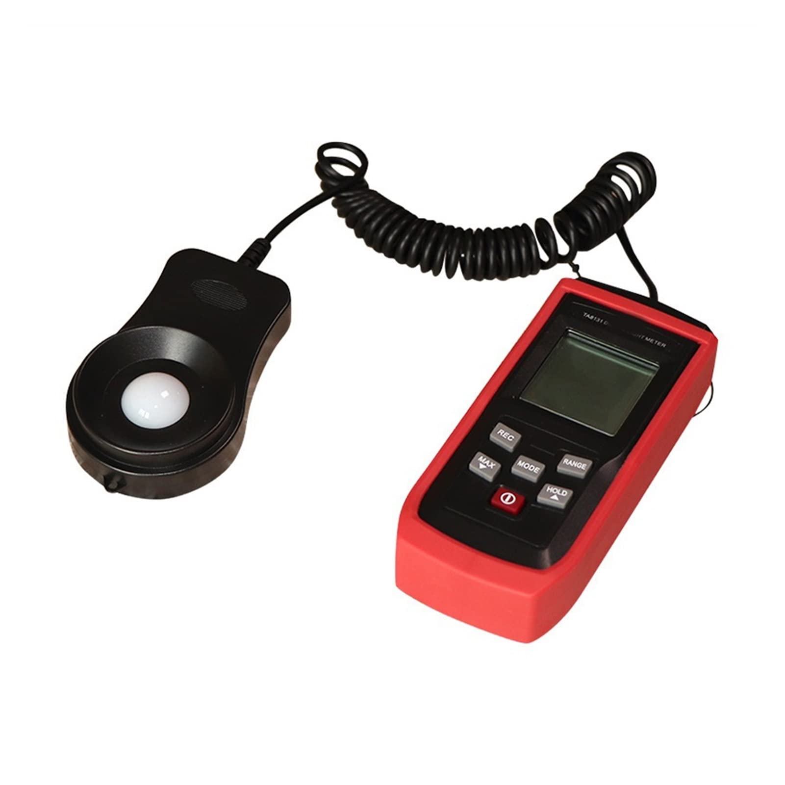 LNHHG Digital Illuminometer Flexible Spring Probe Design Light Meter FC/LUX 0-200000lux MAX MIN Data Hold TA8131(2)