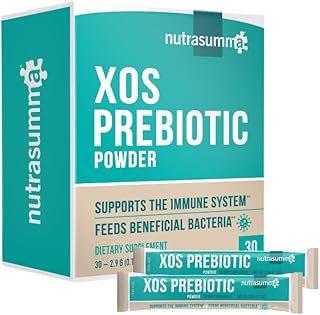 Nutrasumma Prebiotic Fiber Supplement-Prebiotic Powder XOS,Supports Gut Health and Digestive for Men&Women,Prebiotic Bifido Booster,Non-GMO, Gluten-Free, Vegetarian,2.9g X 30packs(Sachet, 0.1oz)