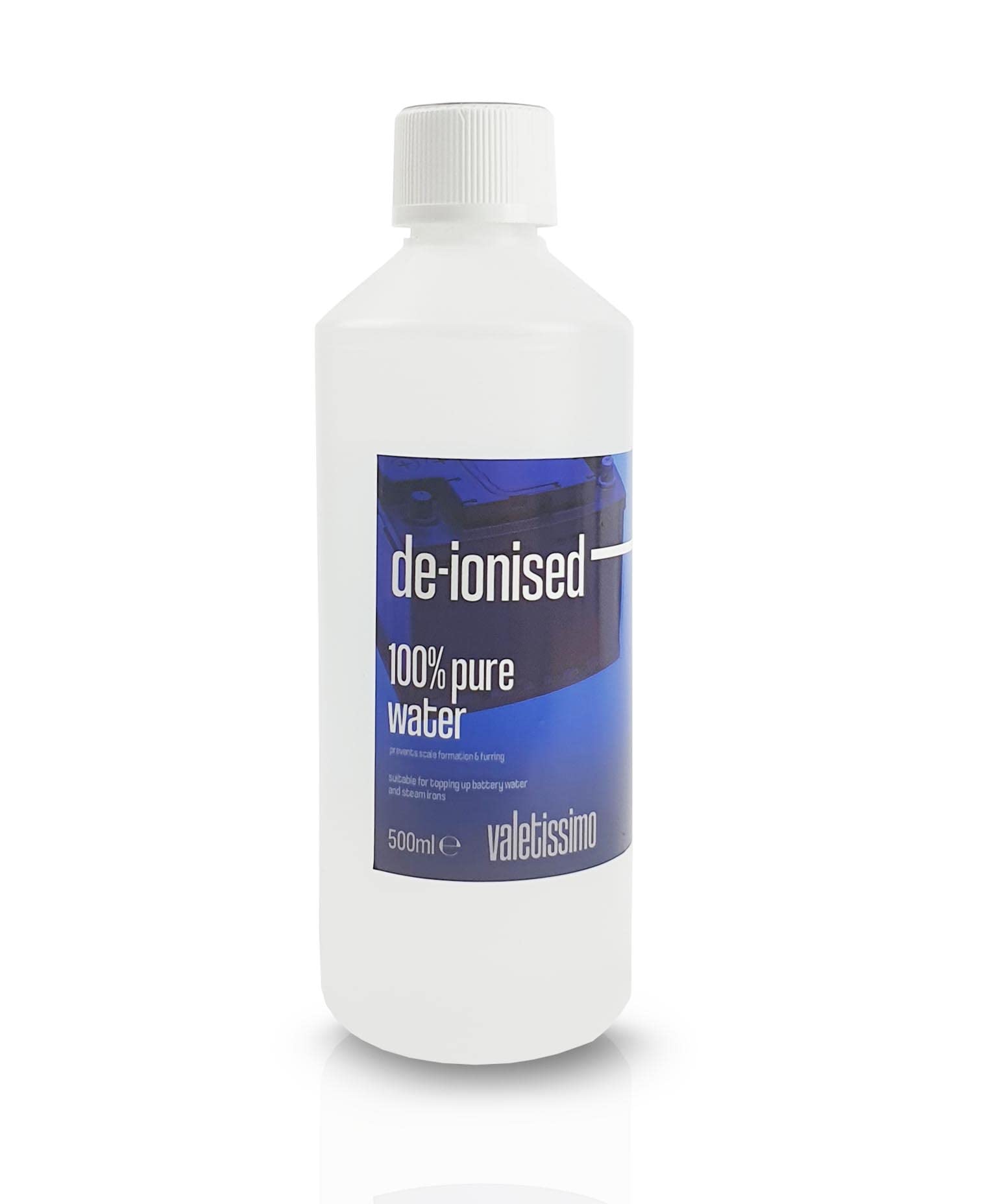 Valetissimo Deionised Water - Ironing Water, Steam Iron 500ml
