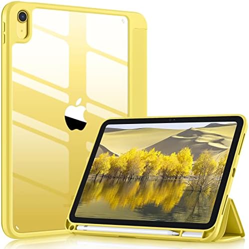 Wenlaty for iPad A16 11th Generation Case, iPad 10th Generation Case,Yellow
